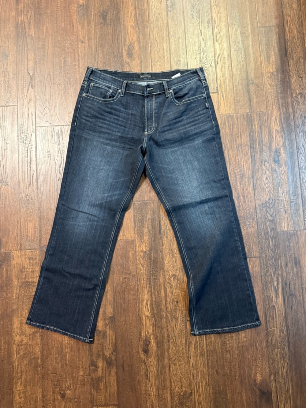 Silver Jeans Zac Relaxed Fit Straight Leg Frontier Strong Jeans 38x32